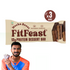 Fitfeast Dessert Protein Bars Mocha Boost (Pack of 3)