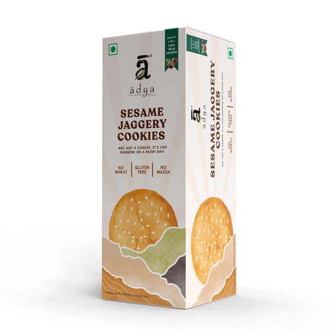 Adya Sesame Jaggery Cookies