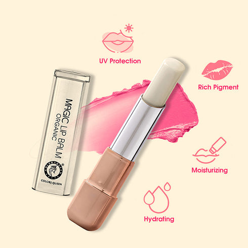 Colors Queen Organic Magic Lip Balm – All Day Moisture
