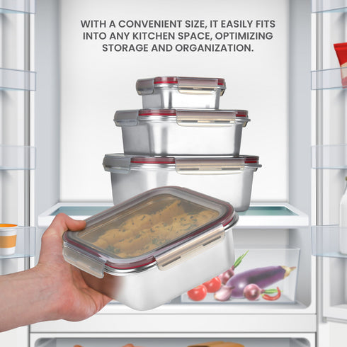 Milton Modulo Steel Containers