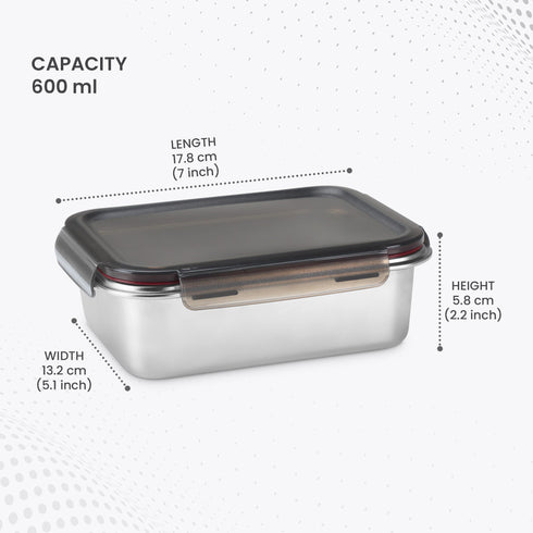 Milton Modulo Steel Containers