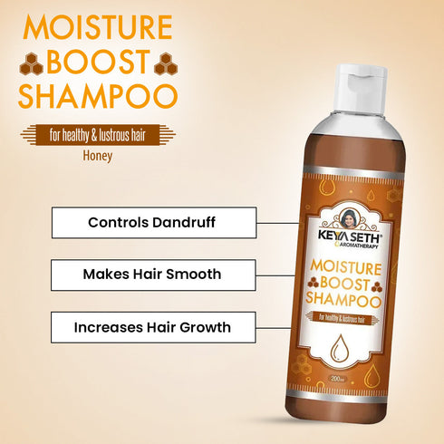 Keya Seth Aromatherapy Moisture Boost Shampoo for Dry Dull Frizzy Hair