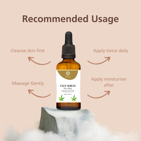 Natuur Face Serum Hydrating for Dry Skin Nourishing & Moisturizing