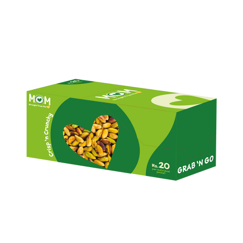 Mom's Roasted & Salted Pistachios Combo Dispenser