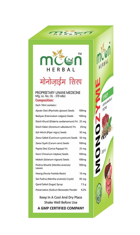 Moon Herbal Μonozyme Syrup