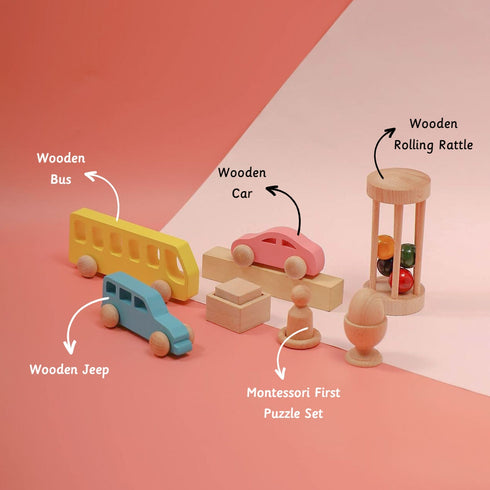 Ariro Toys Montessori Kit 6M+