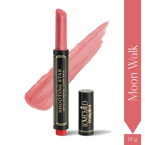 LoveChild Moon Walk| Shooting Star Hyper Hydrating Gloss Balm Pink Nude