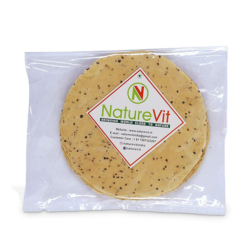 Nature Vit Handmade Moong Papads Medium Spicy Rajasthani Flavor