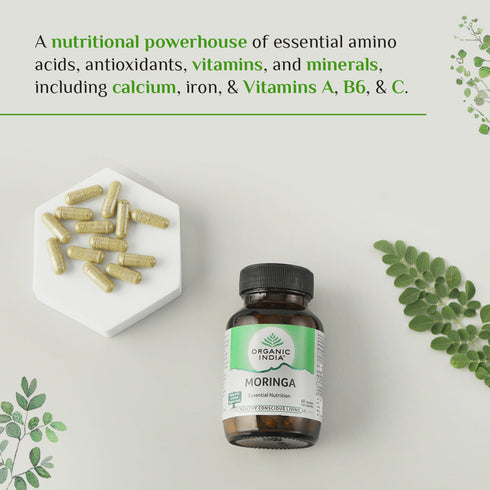 Organic India Moringa Essential Nutrition