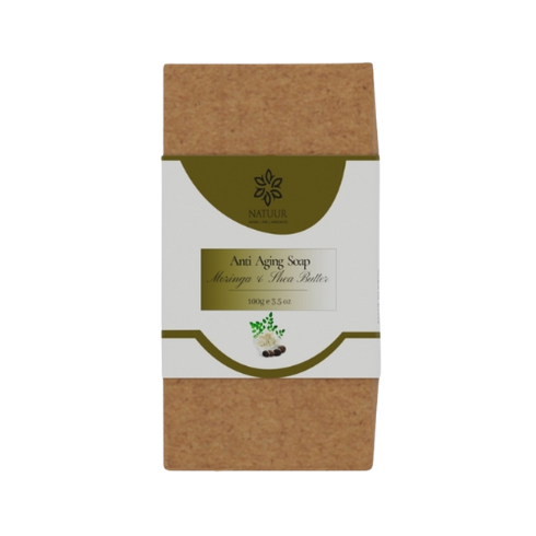 Natuur Moringa & Shea Butter Soap Anti Aging 100gm