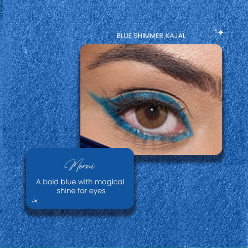 Parul Garg Beauty Morni - Blue Shimmer Bold Define Kajal