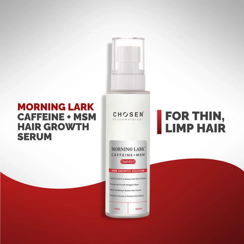 Chosen Morning Lark Caffeine MSM Hair Growth Solution