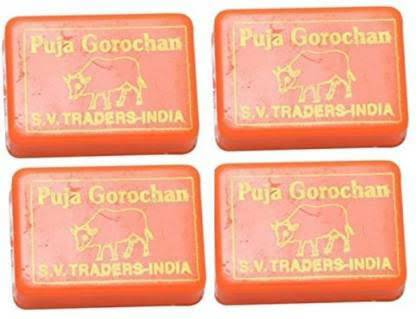 Puja Gorochanam - 1 Pc (Small Plastic Box)