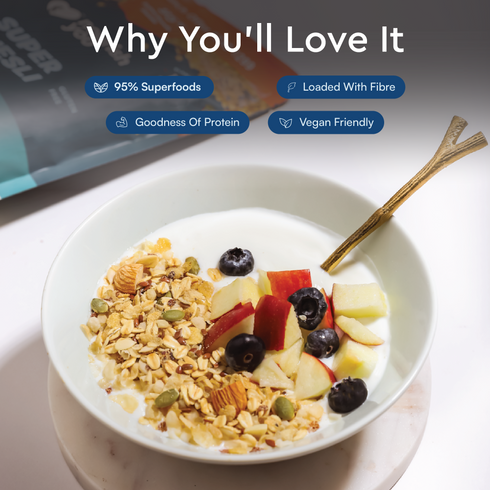 Nourish You Super muesli - no added sugar | 400g
