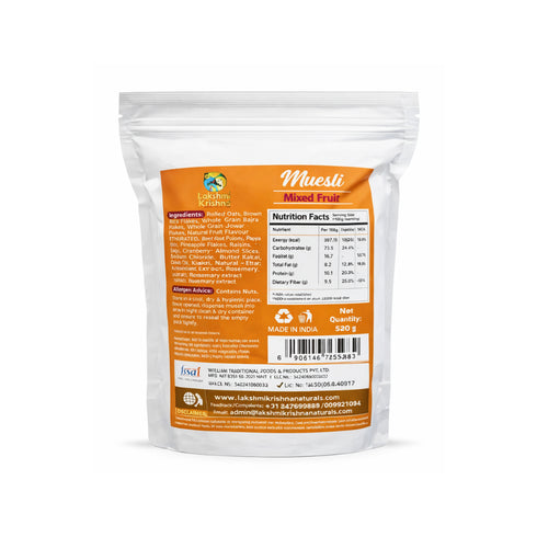Lakshmi Krishna Naturals Muesli Mixed Fruit