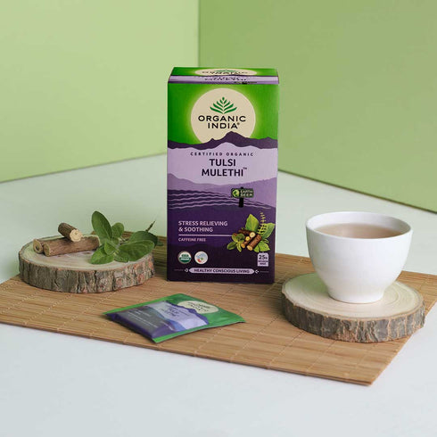 Organic India Tulsi Mulethi Tea