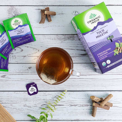 Organic India Tulsi Mulethi Tea
