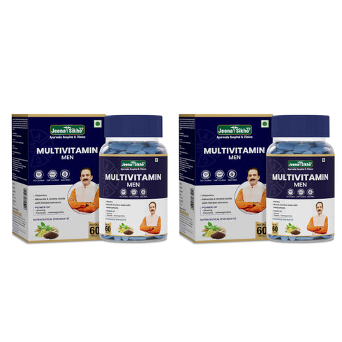 Jeena Sikho Multivitamin for Men Daily Energy Immunity and Muscle Support Tablets
