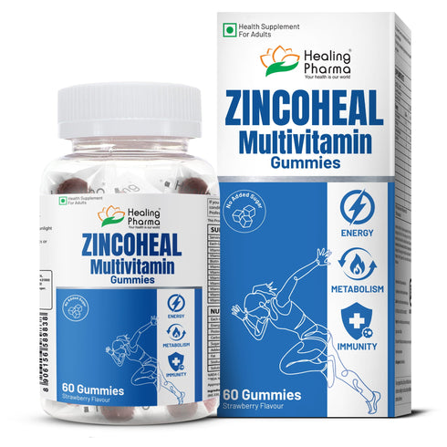 Healing Pharma ZINCOHEAL Zinc Multivitamin Gummies