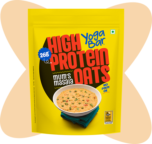 Yoga Bar 26g High Protein Oats Mum's Masala