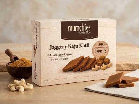 Mumchies Jaggery Kaju Katli
