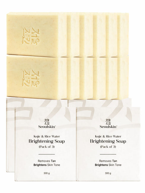 Seoulskin Kojic Rice Water Brightening Soap