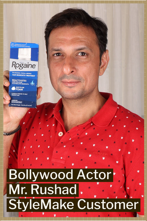Style Make 3 Month Supply Rogaine Foam 5 Minoxidil for Men Hair Loss