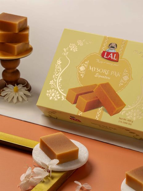 Lal Sweets Mysore Pak Signature