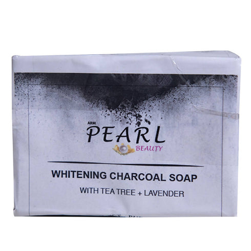ARM Pearl Beauty Beauty Whitening Soap with Charcoal With Tea Tree + Lavender