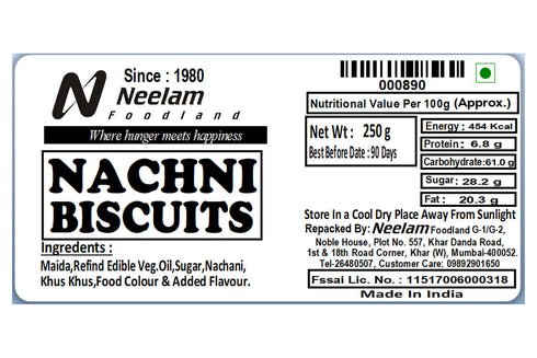 Neelam Foodland Nachani Biscuits