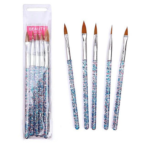 Shills Professional Acrylic Brush set 5Pcs