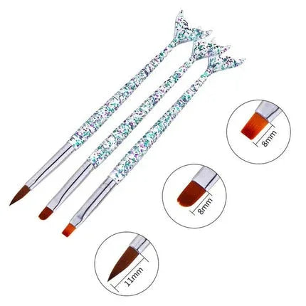 Shills Professional Fish Brush Set 3Pcs
