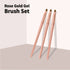 Shills Professional Gel Brush Set Metal 3Pcs
