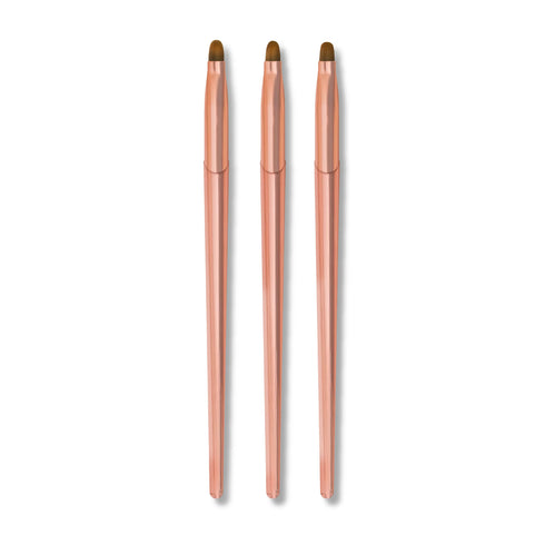 Shills Professional Gel Brush Set Metal 3Pcs