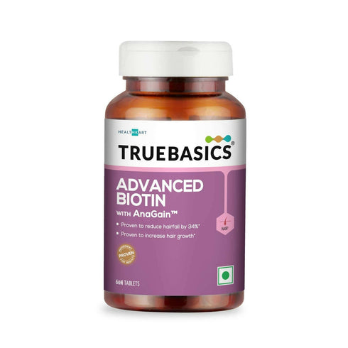 TrueBasics Advanced Biotin with AnaGain Tablets