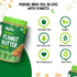Alpino Best Seller Natural Peanut Butter Combo - Crunch 1kg & Smooth 1kg - Saver Value Pack