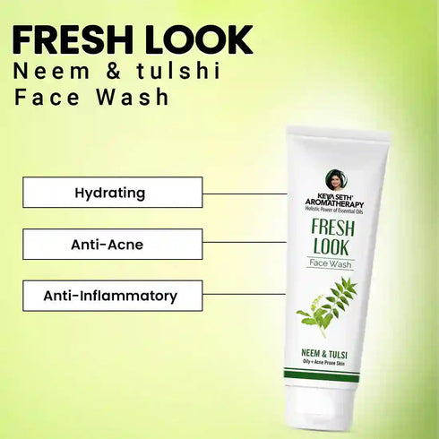 Keya Seth Aromatherapy Fresh Look Neem & Tulsi Face Wash
