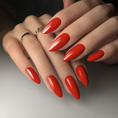 Moraze Cosmetics 4 Glamorous Glossy Nail Polish Kit FREE Top Coat for Extra Gloss