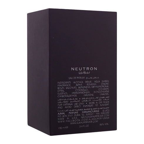 Ajmal Perfumes India NEUTRON Perfume for Men