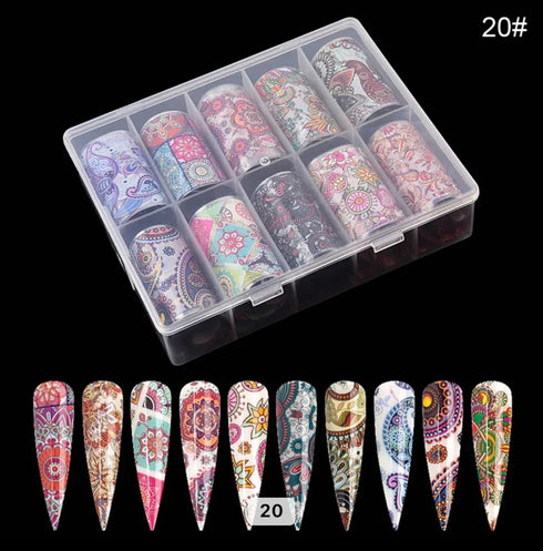 Shills Professional Nail Foil Silver