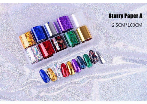 Shills Professional Nail Foil Silver