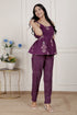 Miravan Womens Floral Printed Pure Cotton A line Kurti and Palazzo set