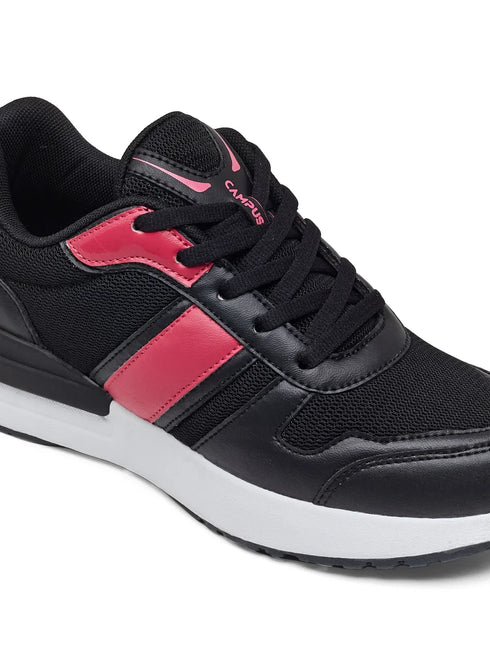 Campus NIGMA Black Womens Running Shoes