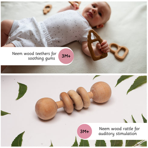 Ariro Toys Neem Infant Starter Bundle