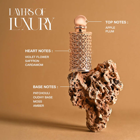 Ajmal Perfumes India Noor Al Ain Concentrated Perfume for Unisex