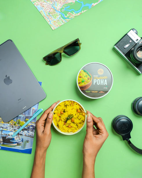 Ella Foods Instant Poha | Added Pre & Probiotics