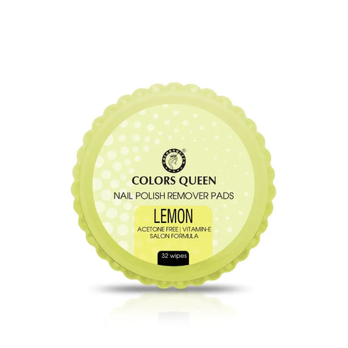 Colors Queen Nail Polish Remover Pads | 32 Wipes