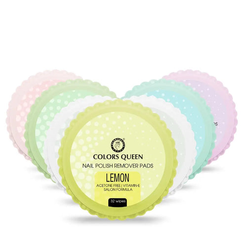 Colors Queen Nail Polish Remover Pads | 32 Wipes