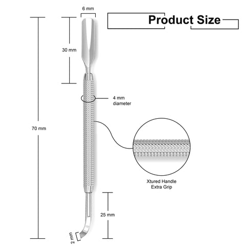 Shills Professional Silver Cuticle Pusher NRC-PUSHER