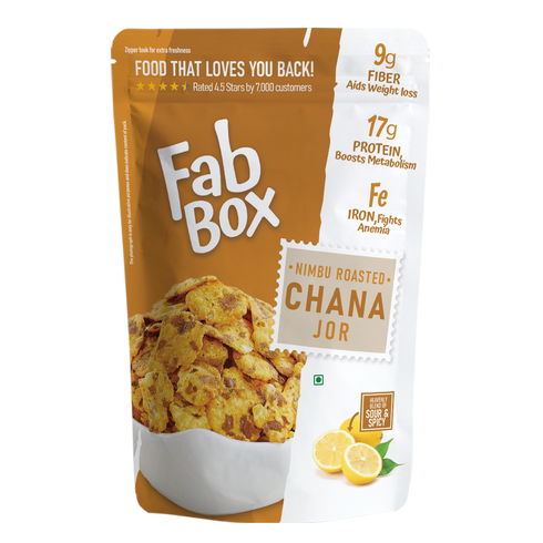 Fab Box Nimbu Roasted Chana Jor
